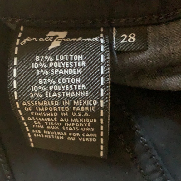 7 luxe performance 28" jeans - Picture 3 of 7